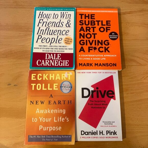 Self Help Book Lot Bundle Collection - Picture 1 of 1